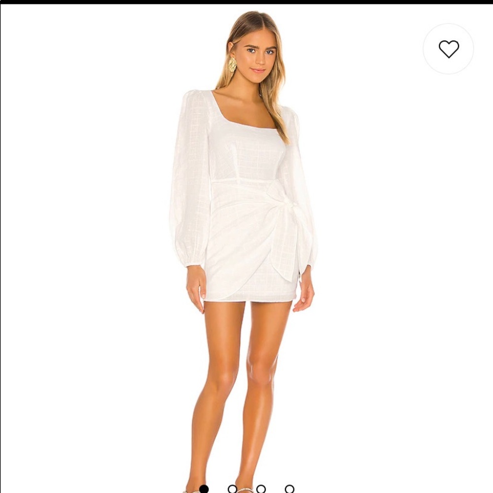 Revolve Ethan Dress in White (XS)